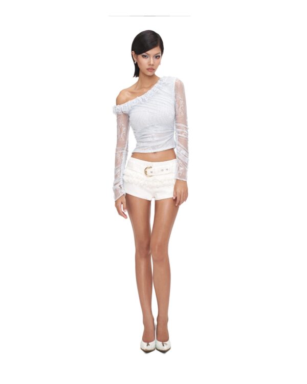 VIERY｜Lace Wings Top
