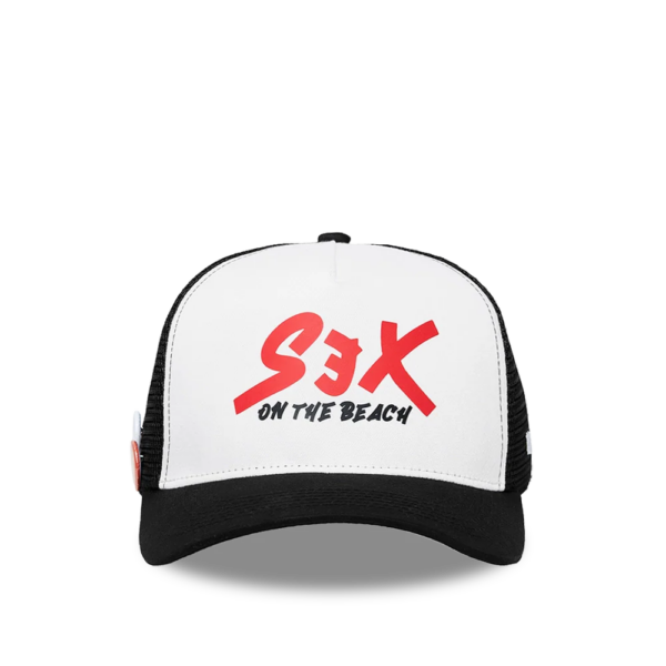 CAPtion On The Beach Trucker Cap