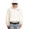 STRESSMAMA Summer26 Curated Quarter Zip Hoodie 帽T(奶油)