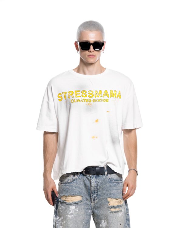 STRESSMAMA Summer26 Curated T-shirt T恤(白)