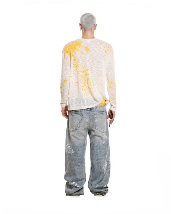 STRESSMAMA Summer26 Ssma Splatter Longsleeve 長袖T(奶油)