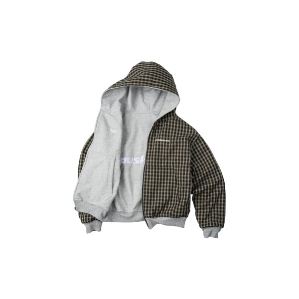 PUSHPUSH-7032 Push Push Flipside 拉鍊帽T