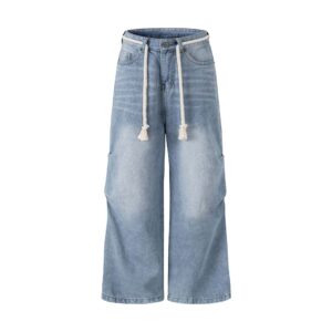 SNZ_4245_62b28f71-a903-4b12-b91d-f6aa581c2fb4 UNKRUSH GRAFFI - Baggy Jeans/ BLUE