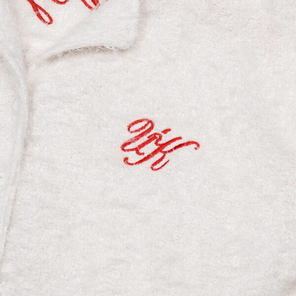 UNKRUSH FANCY - furrry SHIRT/ WHITE