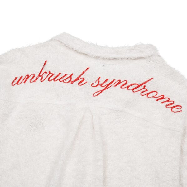 UNKRUSH FANCY - furrry SHIRT/ WHITE