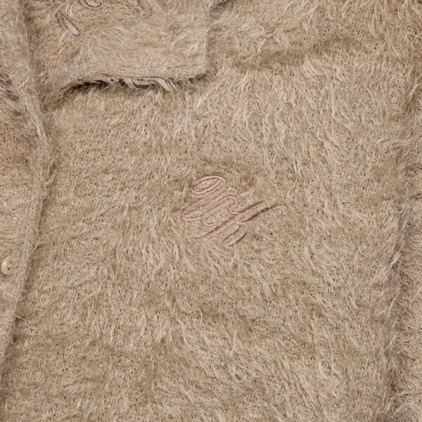 UNKRUSH FANCY - furrry SHIRT/ brown