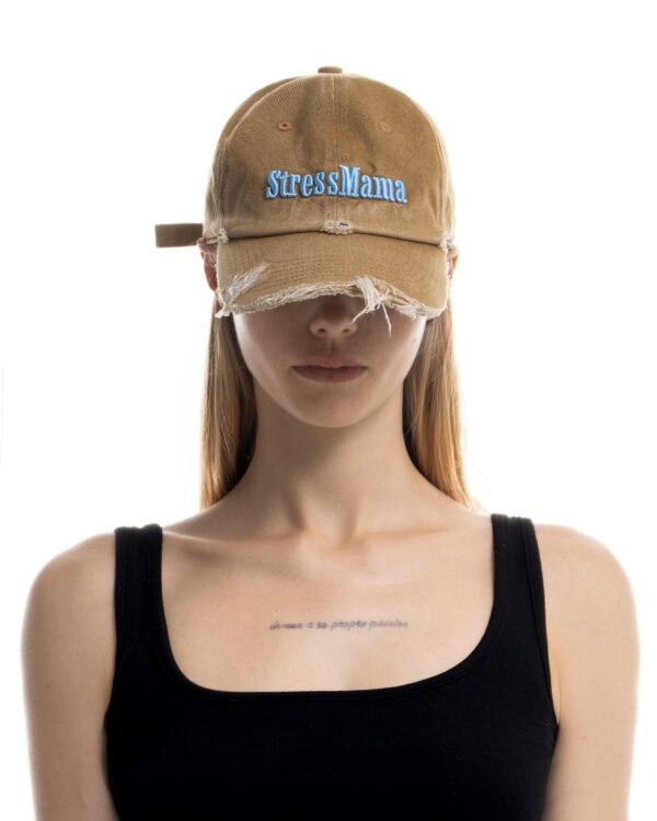 STRESSMAMA Ssma Nostalgia Washed Cap 服飾(黃)