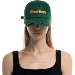 STRESSMAMA Ssma Nostalgia Washed Cap 服飾(綠)