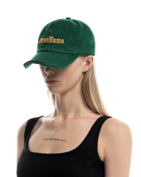 STRESSMAMA Ssma Nostalgia Washed Cap 服飾(綠)