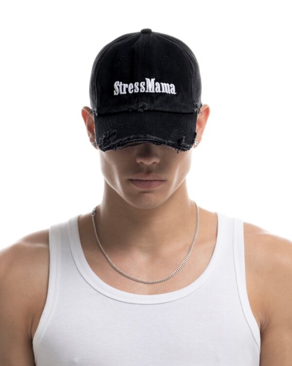 STRESSMAMA Ssma Nostalgia Washed Cap 服飾(黑)