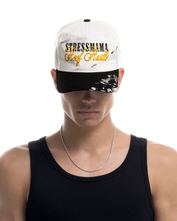 STRESSMAMA Ssma Hoof Hustle Cap 服飾(白)