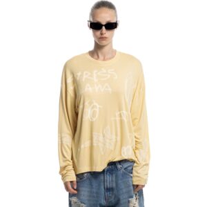 STRESSMAMA Ssma Sketch Longsleeve 長袖T(黃)