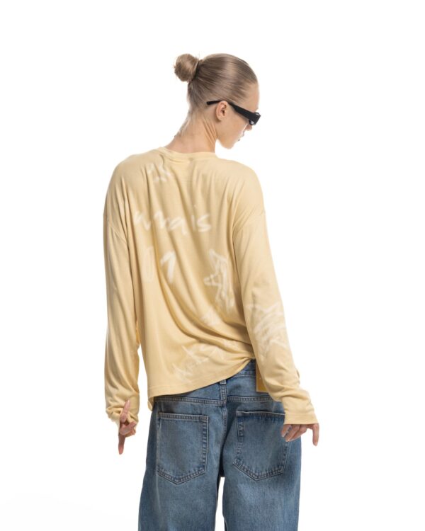 STRESSMAMA Ssma Sketch Longsleeve 長袖T(黃)