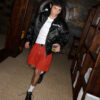 STRESSMAMA Fw24 Coated Shorts 短褲(紅)