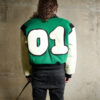 STRESSMAMA Ss25 Lush Bomber Jacket 外套(綠)