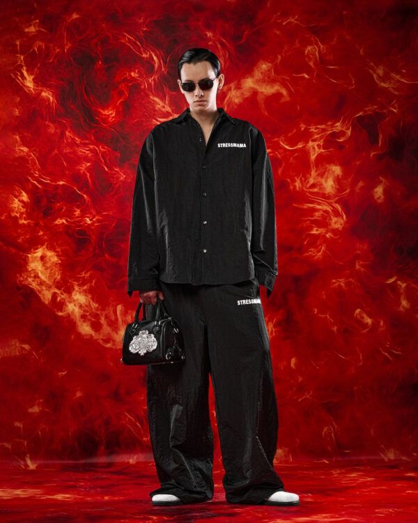 STRESSMAMA Ssma Coach Tracksuit Pants 長褲(黑)