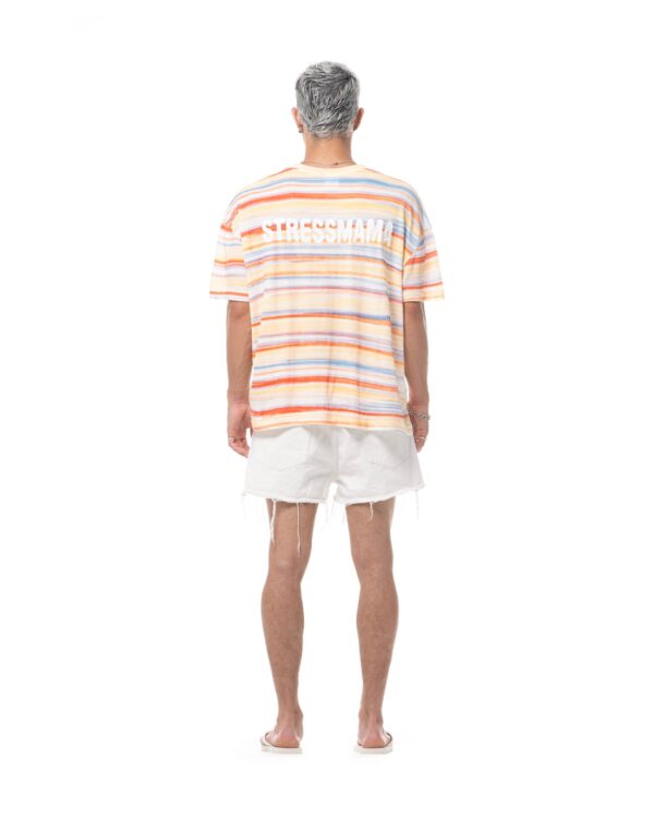 STRESSMAMA Summer26 Striped T-shirt T恤(Rainbow)