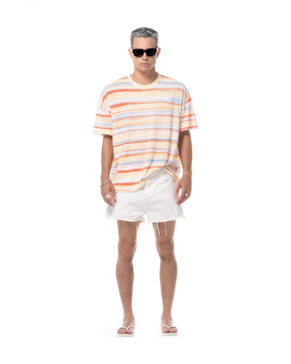 STRESSMAMA Summer26 Striped T-shirt T恤(Rainbow)