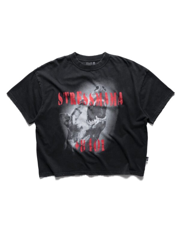 STRESSMAMA Ss26 Dobermann T-shirt T恤(黑)