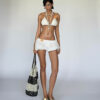 So Dópe｜White Vivid Bralette