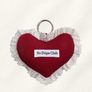 So Dópe｜Red Heart Keychain