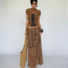 So Dópe｜Brown Tender Skirt