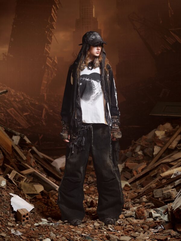 UNKRUSH BROKEN - BOXY LONG SLEEVES