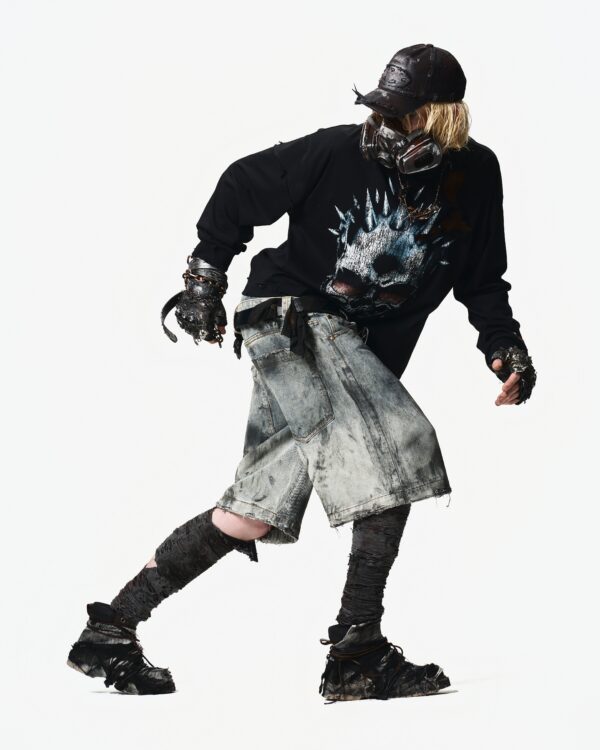 UNKRUSH SKULL - BOXY LONG SLEEVES