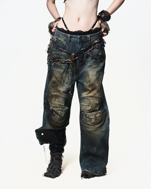 UNKRUSH SHADOW - JEAN/ Blue