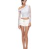 VIERY｜Lace Wings Top