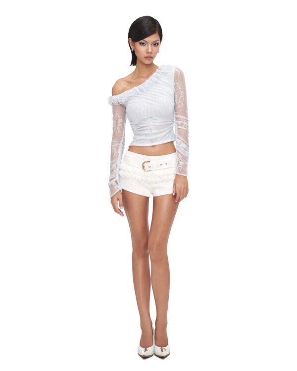VIERY｜Lace Wings Top