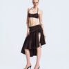 VIERY｜Choco Blush Lace Skirt
