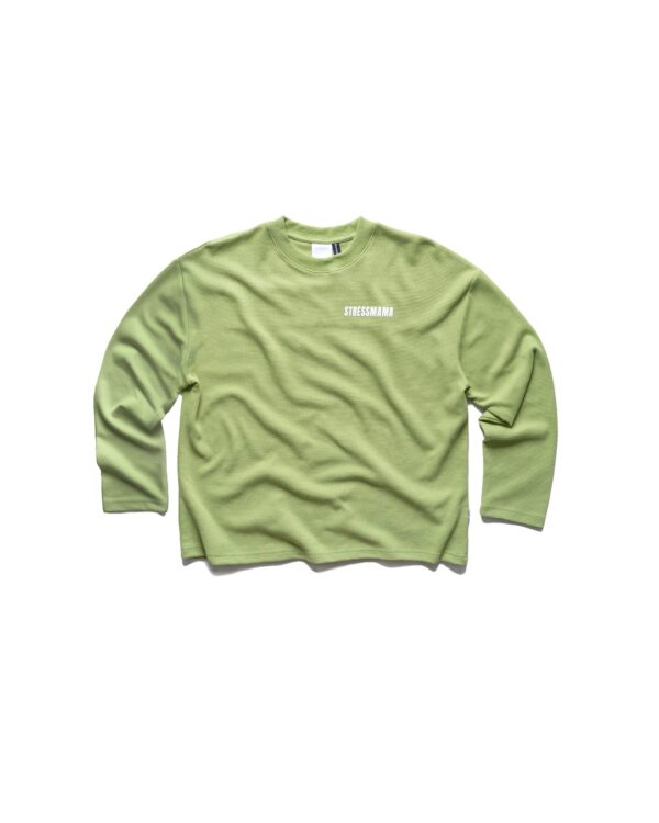 STRESSMAMA Ss26 Waffle Longsleeve 長袖T(綠)