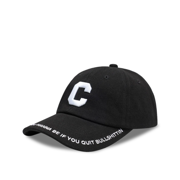 CAPtion Typo Cap / Black