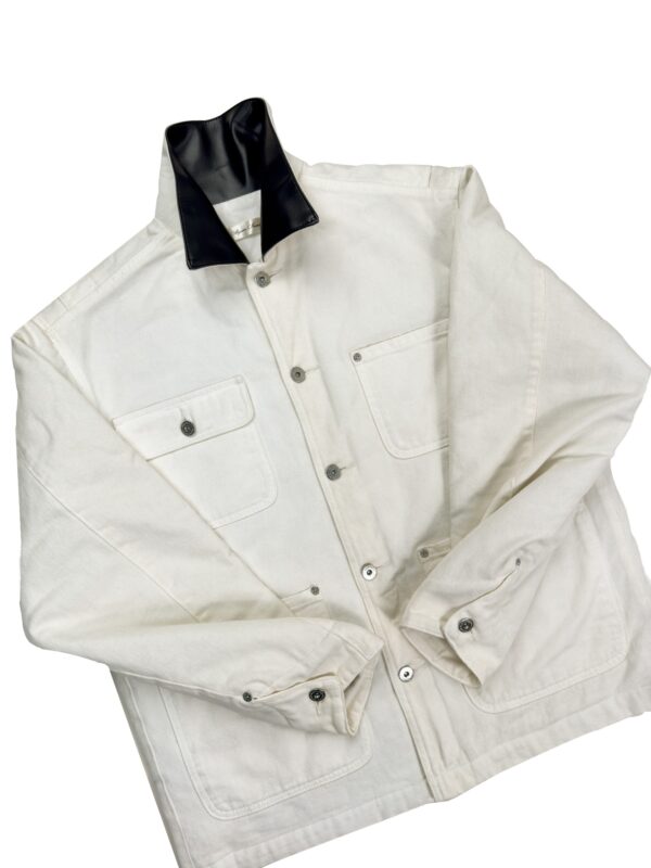 MAVERIK STUDIO｜ALMV DENIM WORK JACKET ( WHITE )