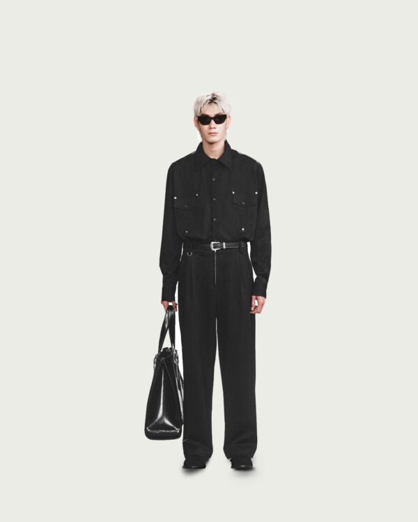 ALCYUSISM｜ALMV | Rivet Pocket Shirt