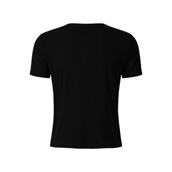 MAVERIK STUDIO｜MAVERIK® BUTTON RIB SLIM FIT T-SHIRT ( BLACK )