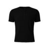 MAVERIK STUDIO｜MAVERIK® BUTTON RIB SLIM FIT T-SHIRT ( BLACK )