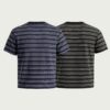 ALCYUSISM｜Striped Lines TEE