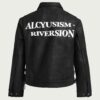 ALCYUSISM｜Rivet Leather Jacket
