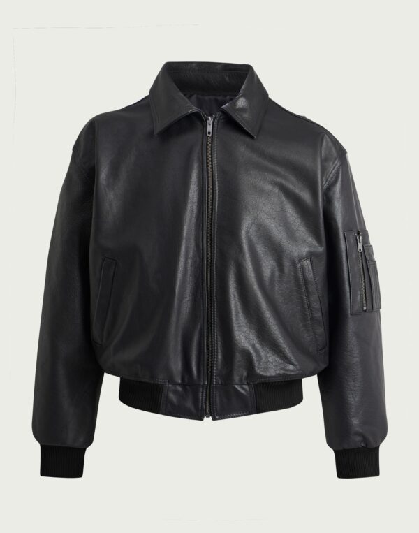 ALCYUSISM｜Leather Bomber JK