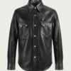 ALCYUSISM｜Leather Shirt