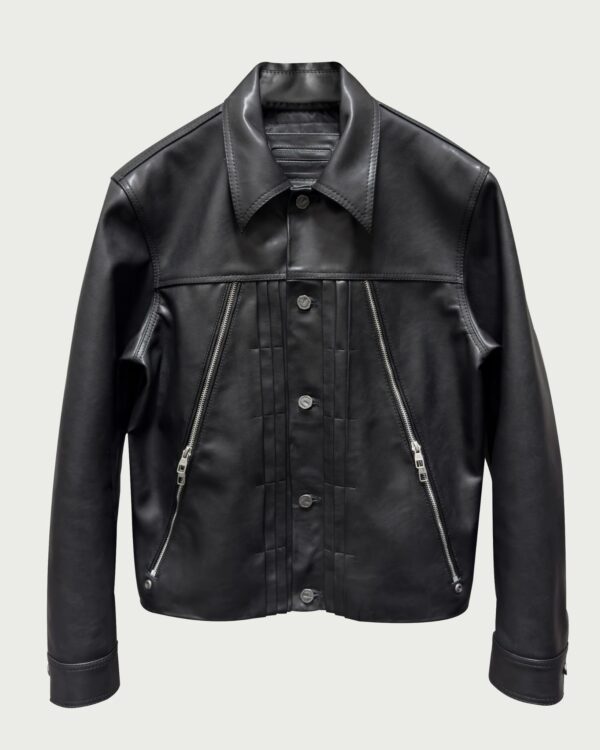 ALCYUSISM｜2-4zip Leather Jacket