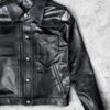 ALCYUSISM｜Leather Trucker Jacket