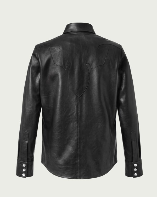 ALCYUSISM｜Leather Shirt