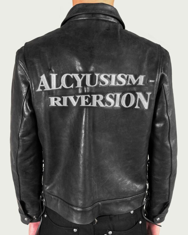 ALCYUSISM｜Rivet Leather Jacket