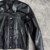 ALCYUSISM｜2-4zip Leather Jacket