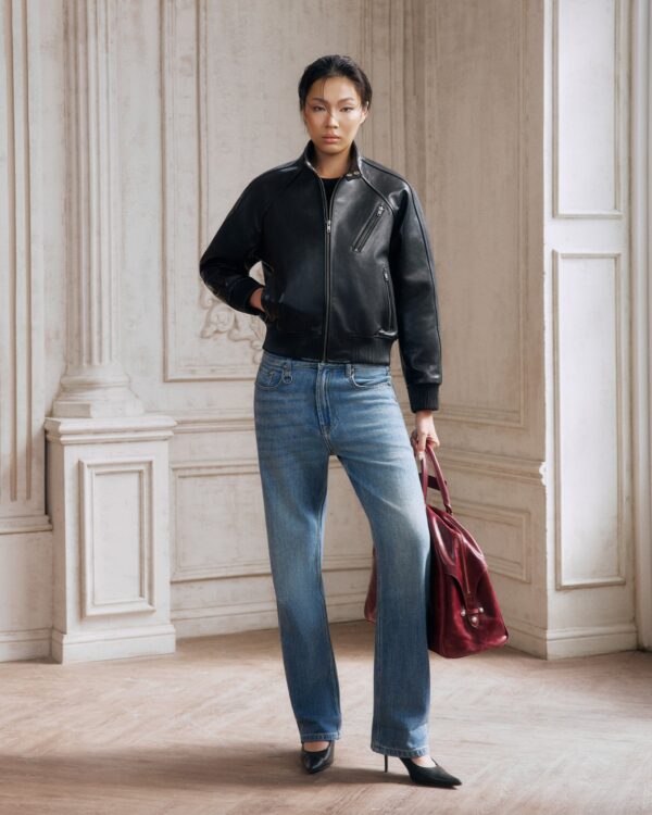 ALCYUSISM｜3ZIP Leather Bomber