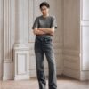 ALCYUSISM｜L-H Stacked Silhouette Denim PTS