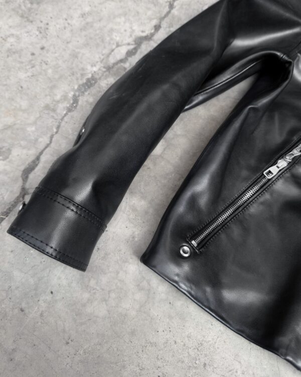 ALCYUSISM｜2-4zip Leather Jacket